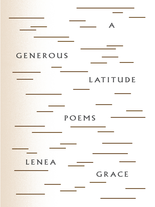 Cover image for A Generous Latitude